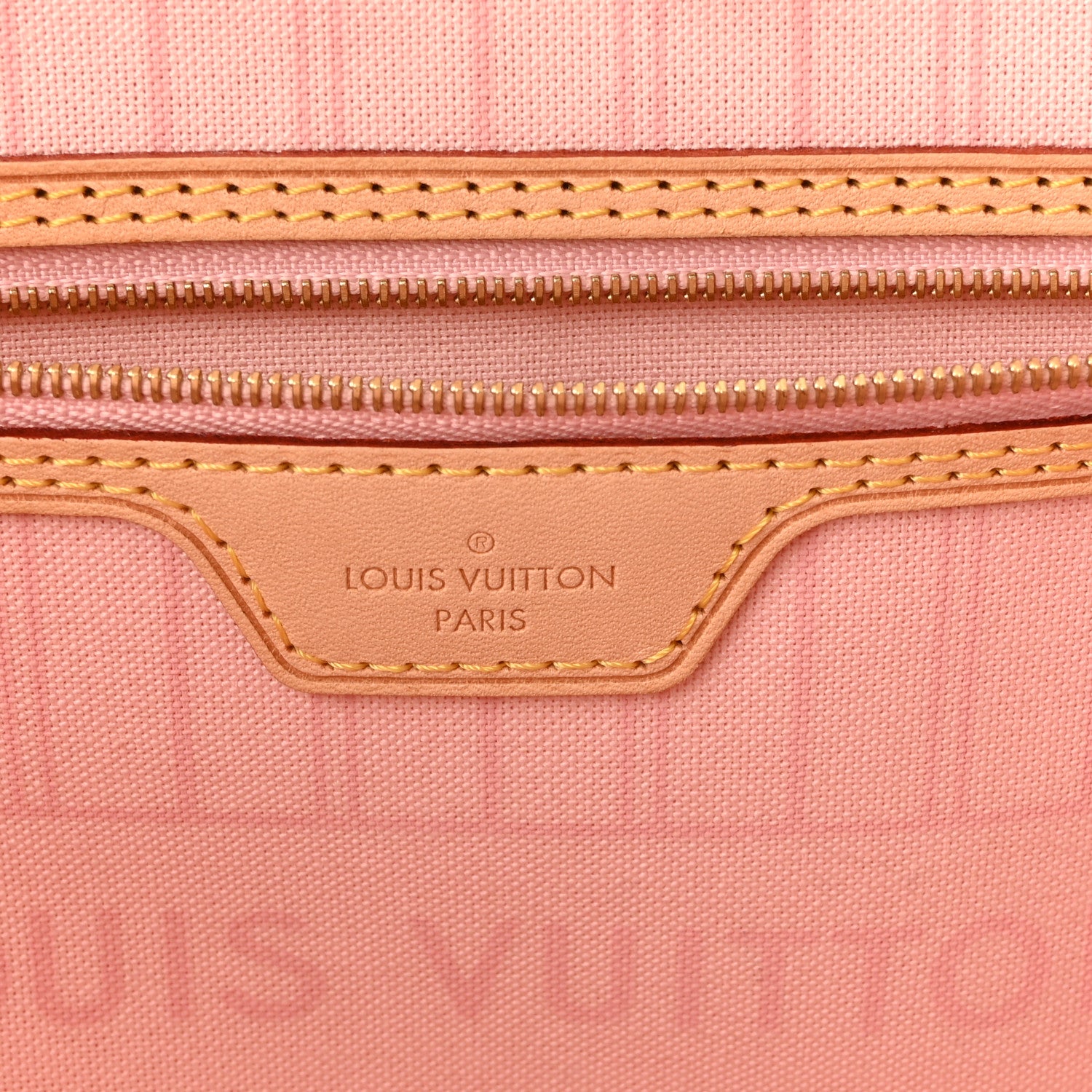 Louis Vuitton Damier Azur Neo Neverfull MM Rose Ballerine 6 of 9