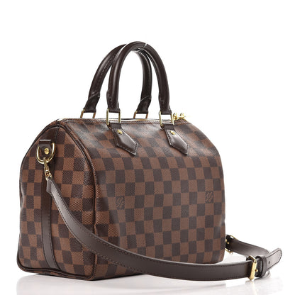 Louis Vuitton Damier Ebene Speedy Bandouliere 25 4 of 11