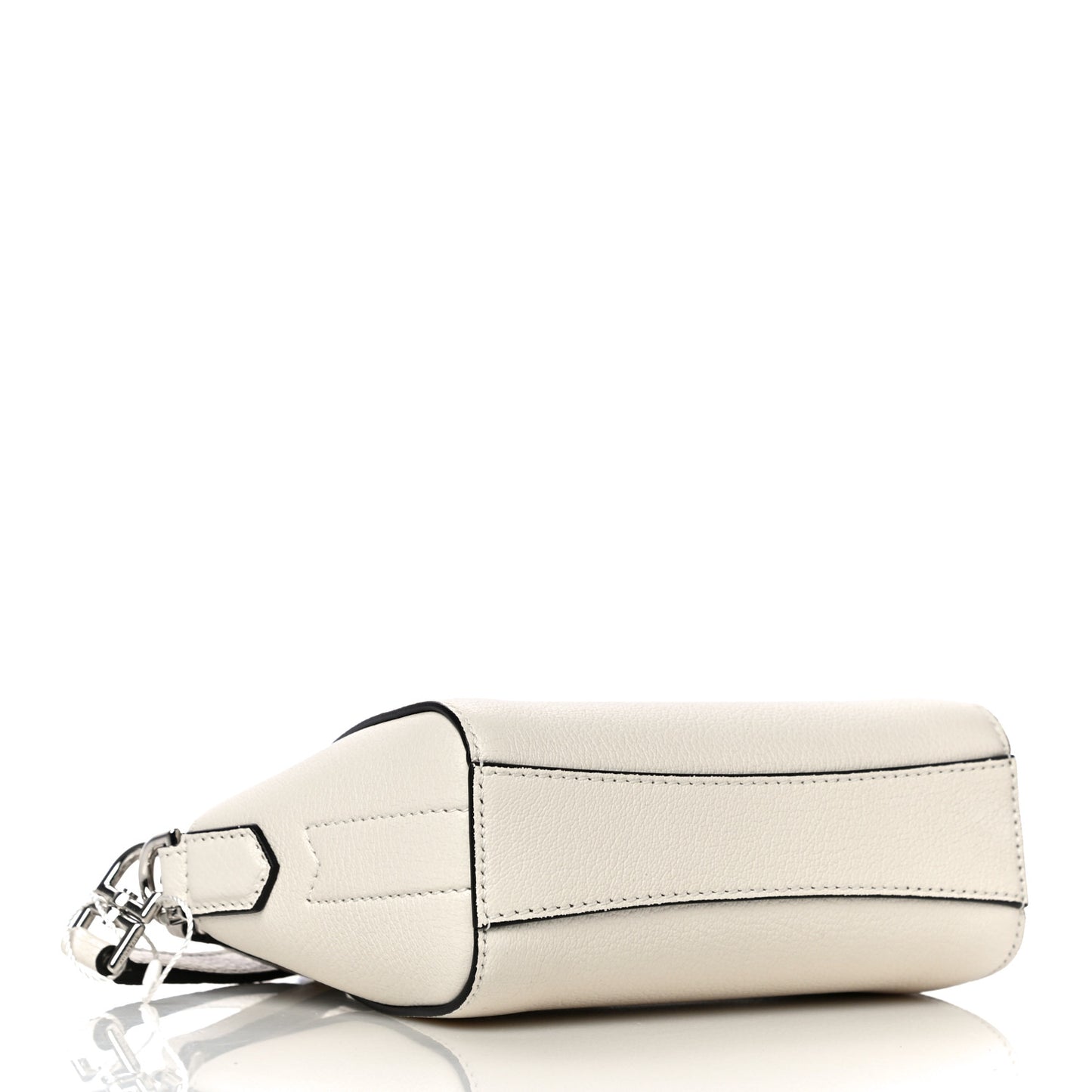 Sugar Goatskin Nano Antigona Ivory