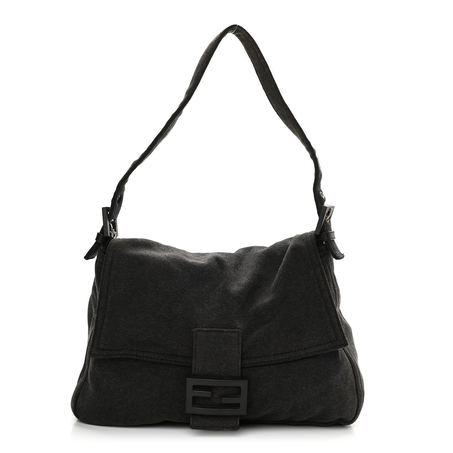 Fendi Jersey Mama Baguette Grey 1 of 13