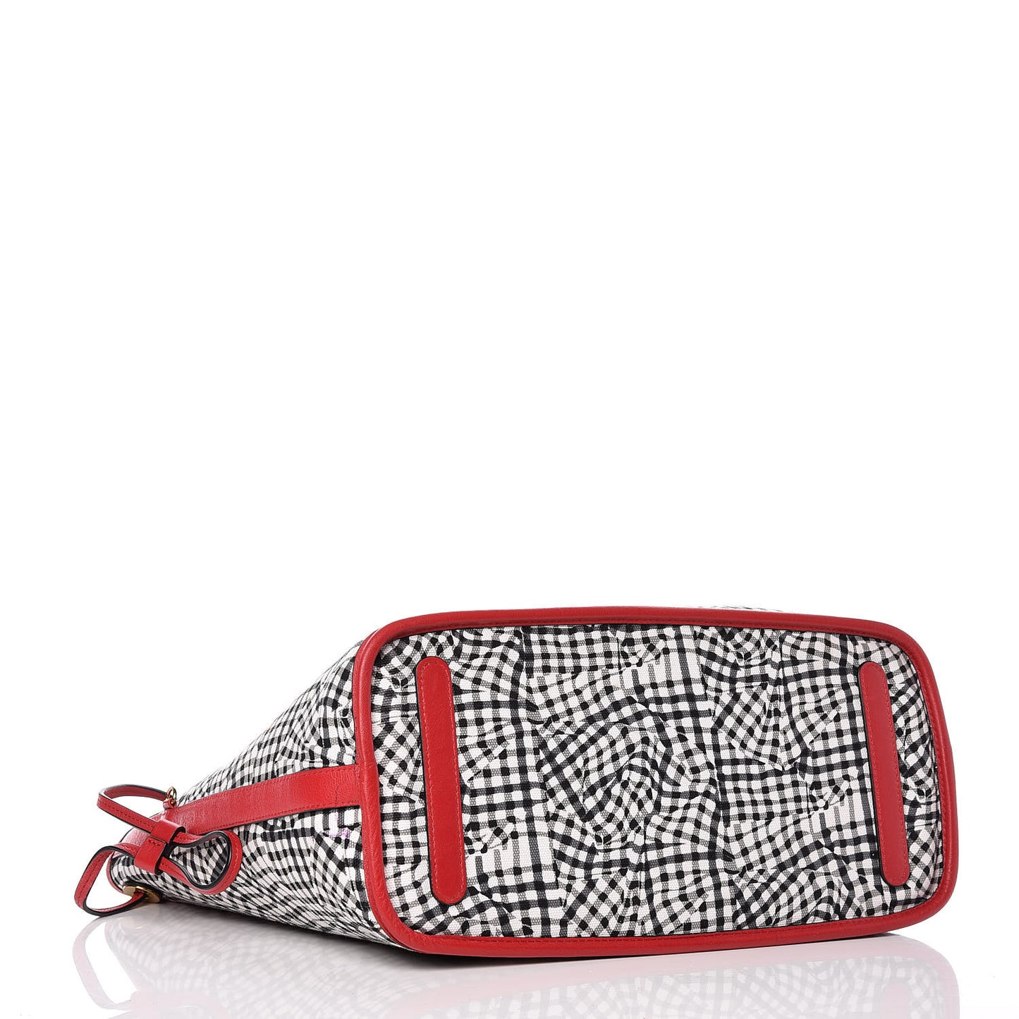 Visetos Medium Liz Reversible Shopper Tote Ruby Red