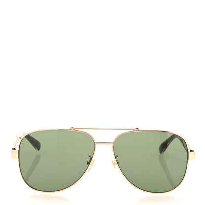Gucci Web Aviator Sunglasses GG0528S Tortoise 2 of 8