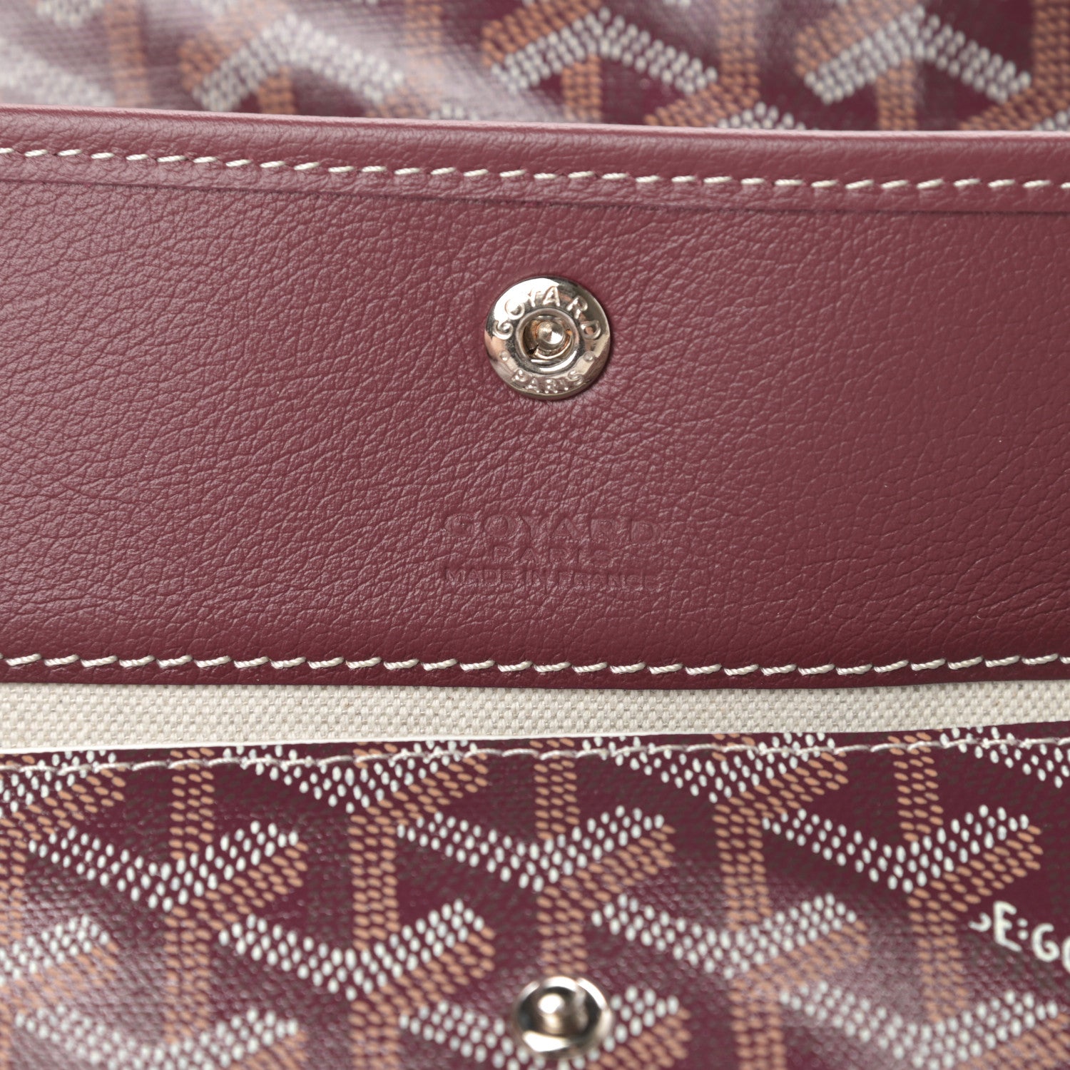 Goyard Goyardine Saint Louis PM Bordeaux 7 of 11