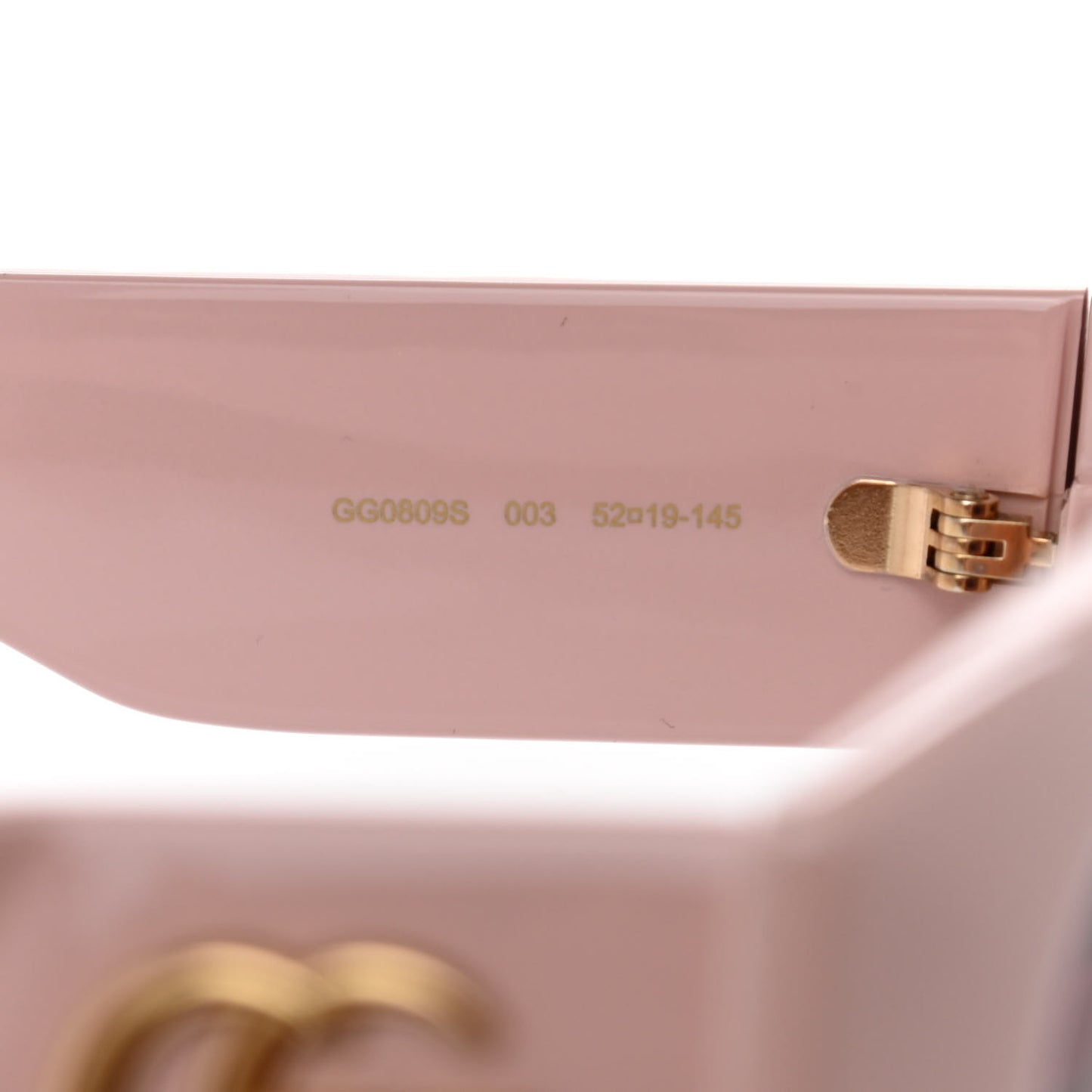 Acetate GG Cat Eye Sunglasses GG0809S Pink