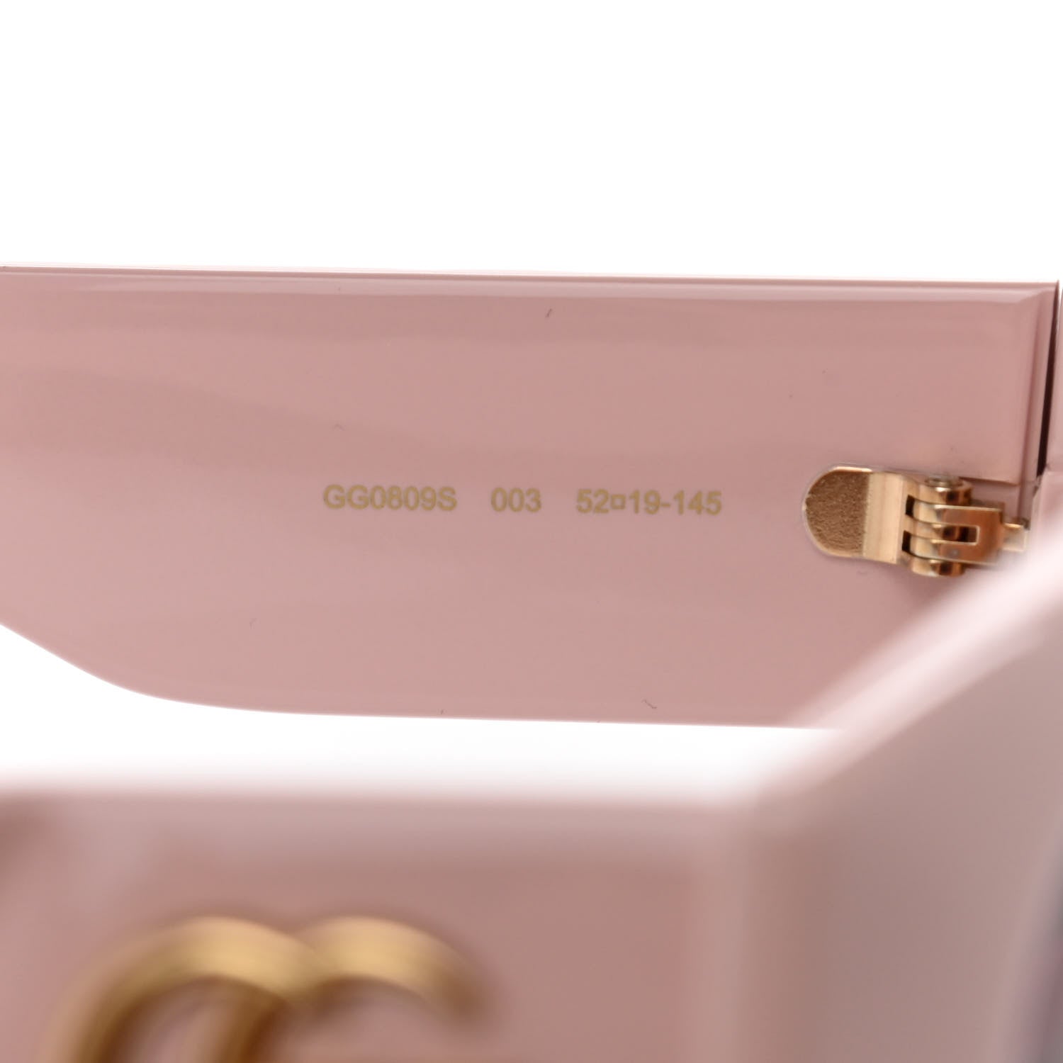 Gucci Acetate GG Cat Eye Sunglasses GG0809S Pink 6 of 7