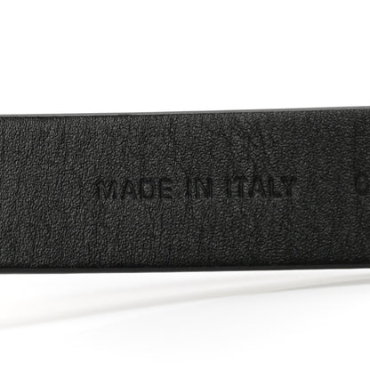 Christian Dior Calfskin Saddle Belt 70 Black 6 of 7