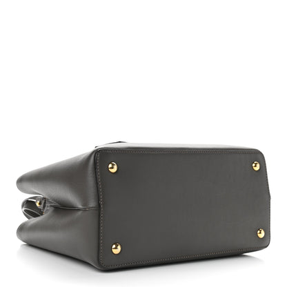 Fendi Vitello Dolce Petite 2Jours Tote Verde Prato Menta 4 of 8