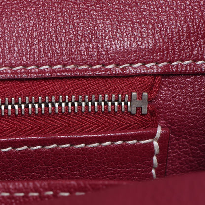 Hermes Epsom Candy Birkin 35 Rose Tyrien Rubis 16 of 46