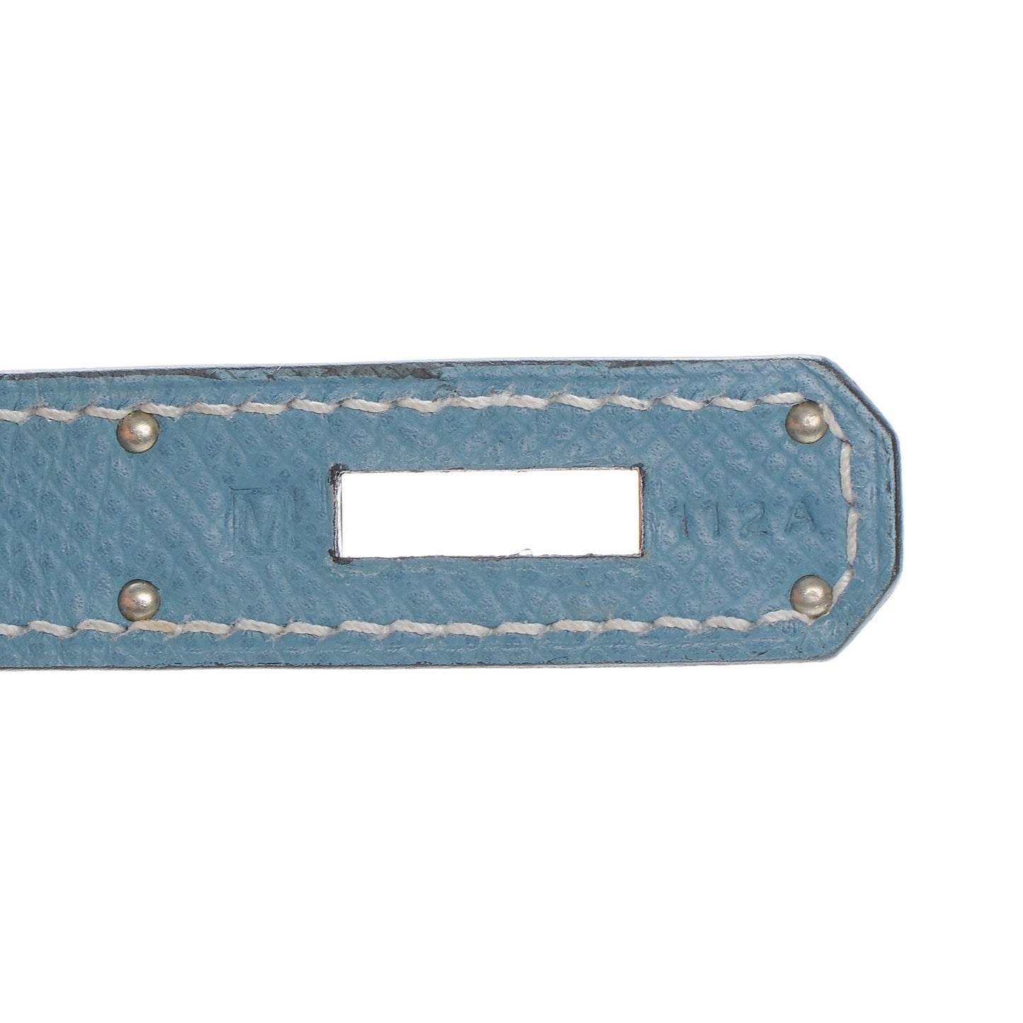 Epsom Birkin 35 Blue Jean