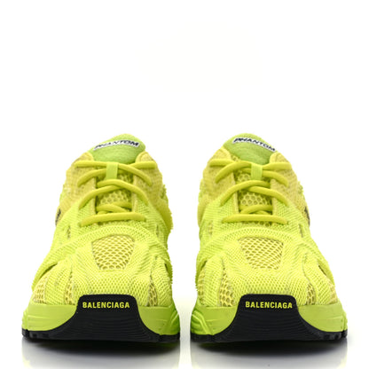 Balenciaga Fabric Mesh Womens Phantom Sneakers 38 Lime Black 2 of 8