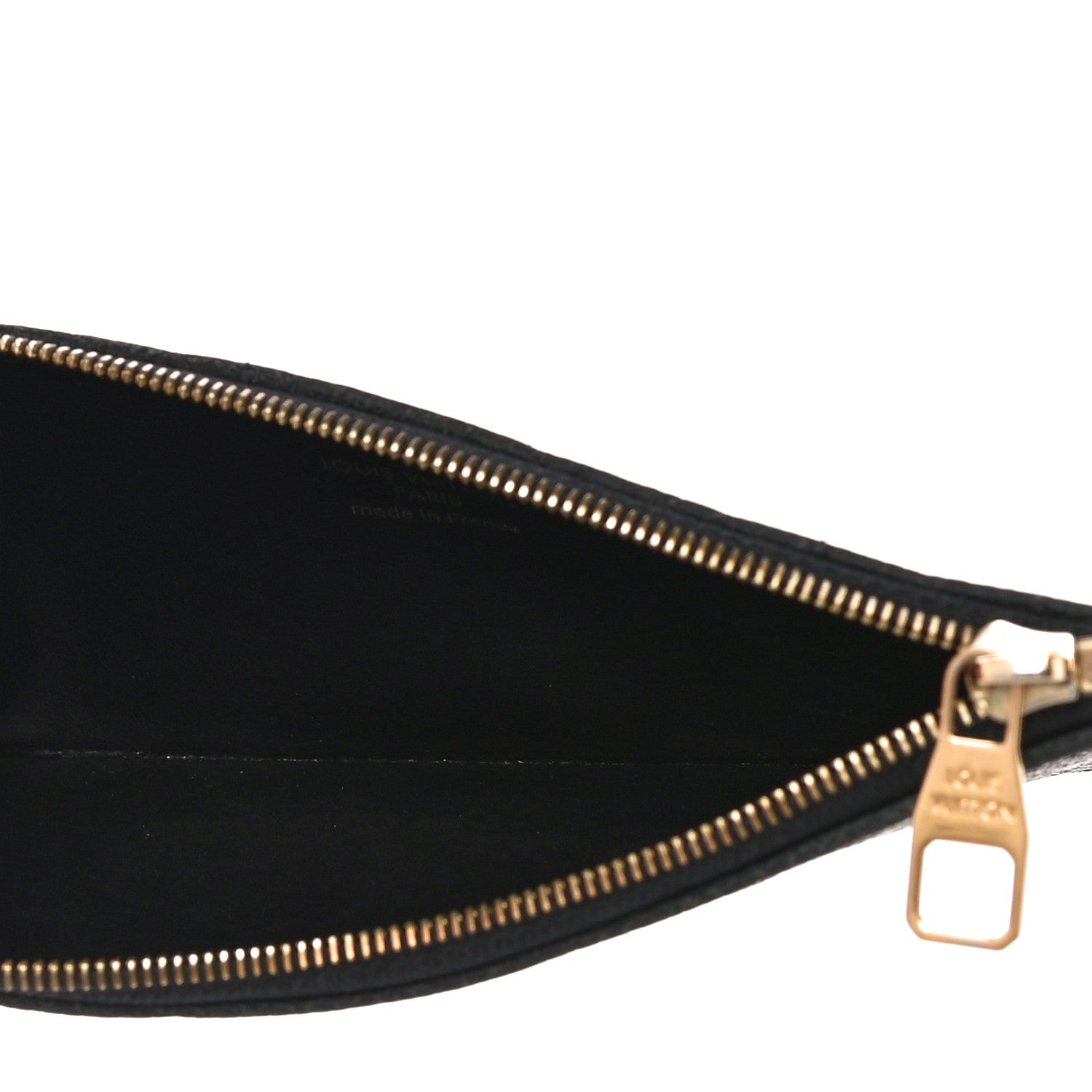 Louis Vuitton Empreinte Felicie Chain Wallet Zippered Insert Black 5 of 11