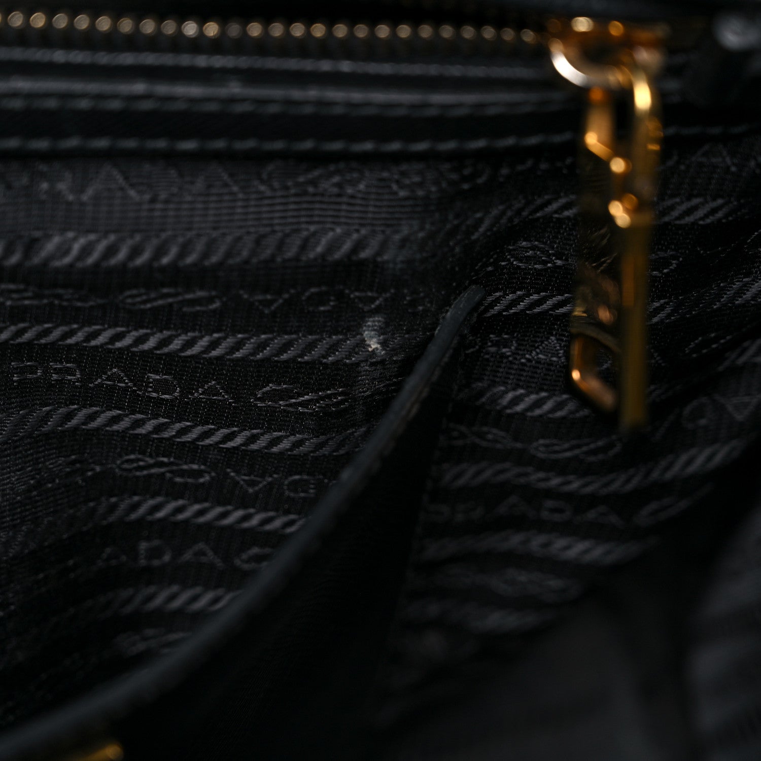 Prada Saffiano Large Galleria Double Zip Tote Black 16 of 27