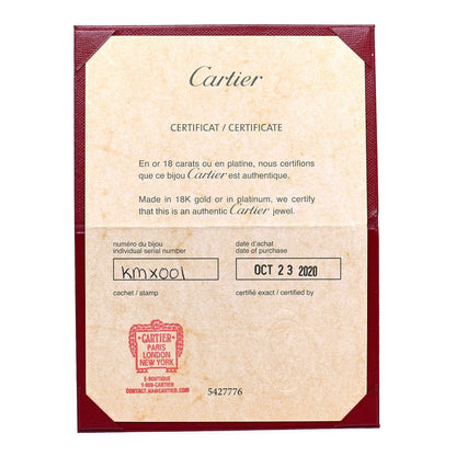 Cartier 18K Pink Gold Diamond Small Juste Un Clou Bracelet 16 5 of 6