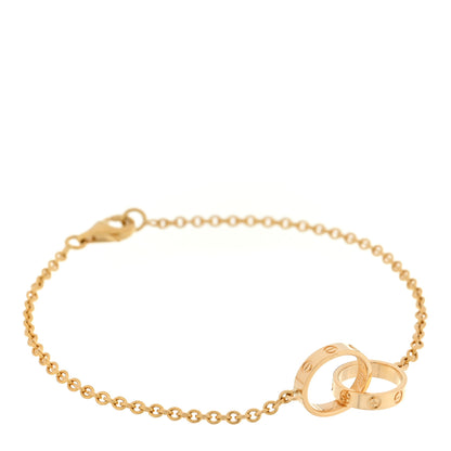 Cartier 18K Yellow Gold Interlocking LOVE Bracelet 1 of 3
