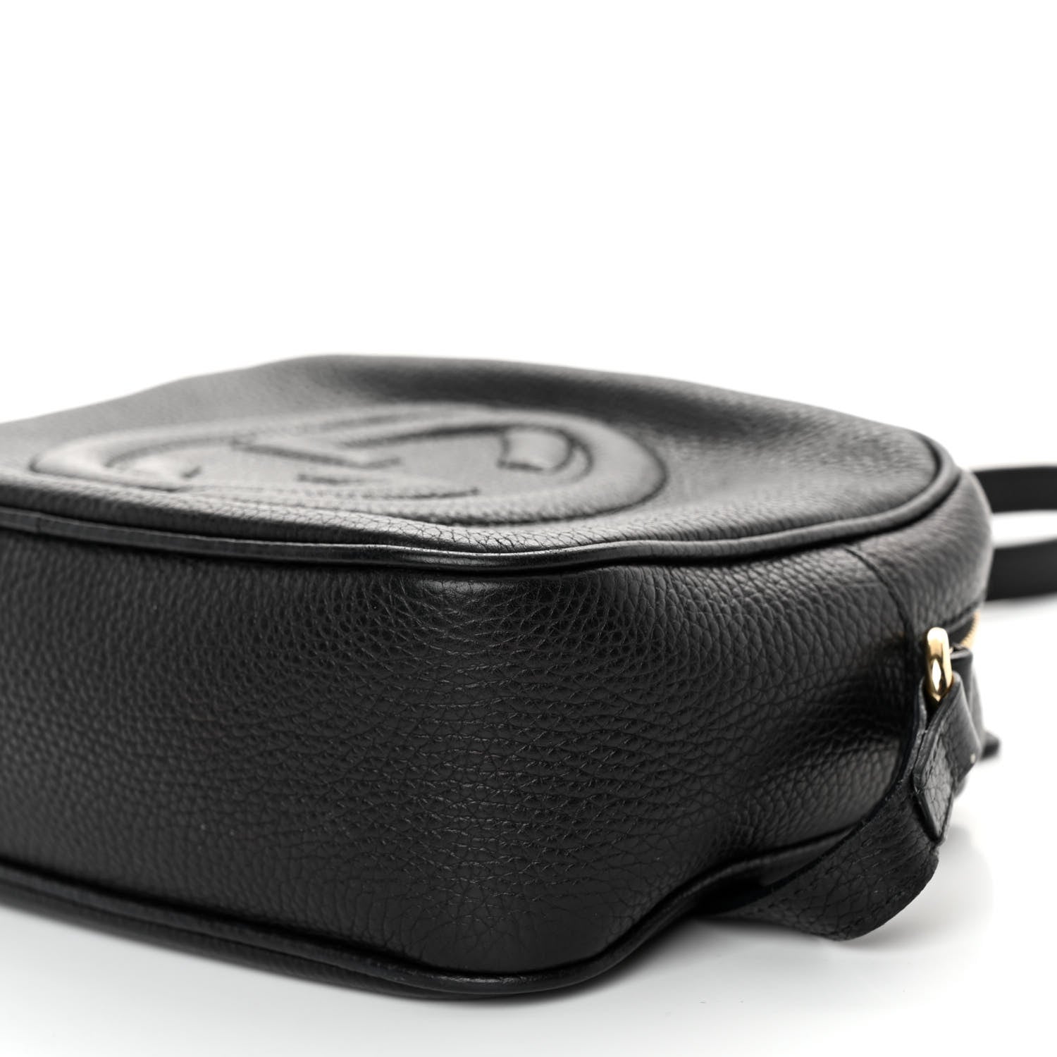 Gucci Pebbled Calfskin Small Soho Disco Bag Black 10 of 11
