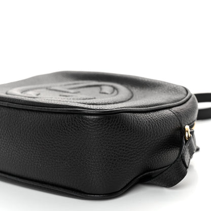 Gucci Pebbled Calfskin Small Soho Disco Bag Black 10 of 11