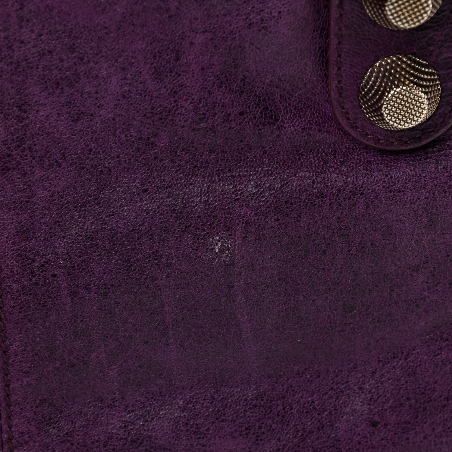 Balenciaga Agneau Giant 21 Silver Hardware Work Raisin 17 of 18