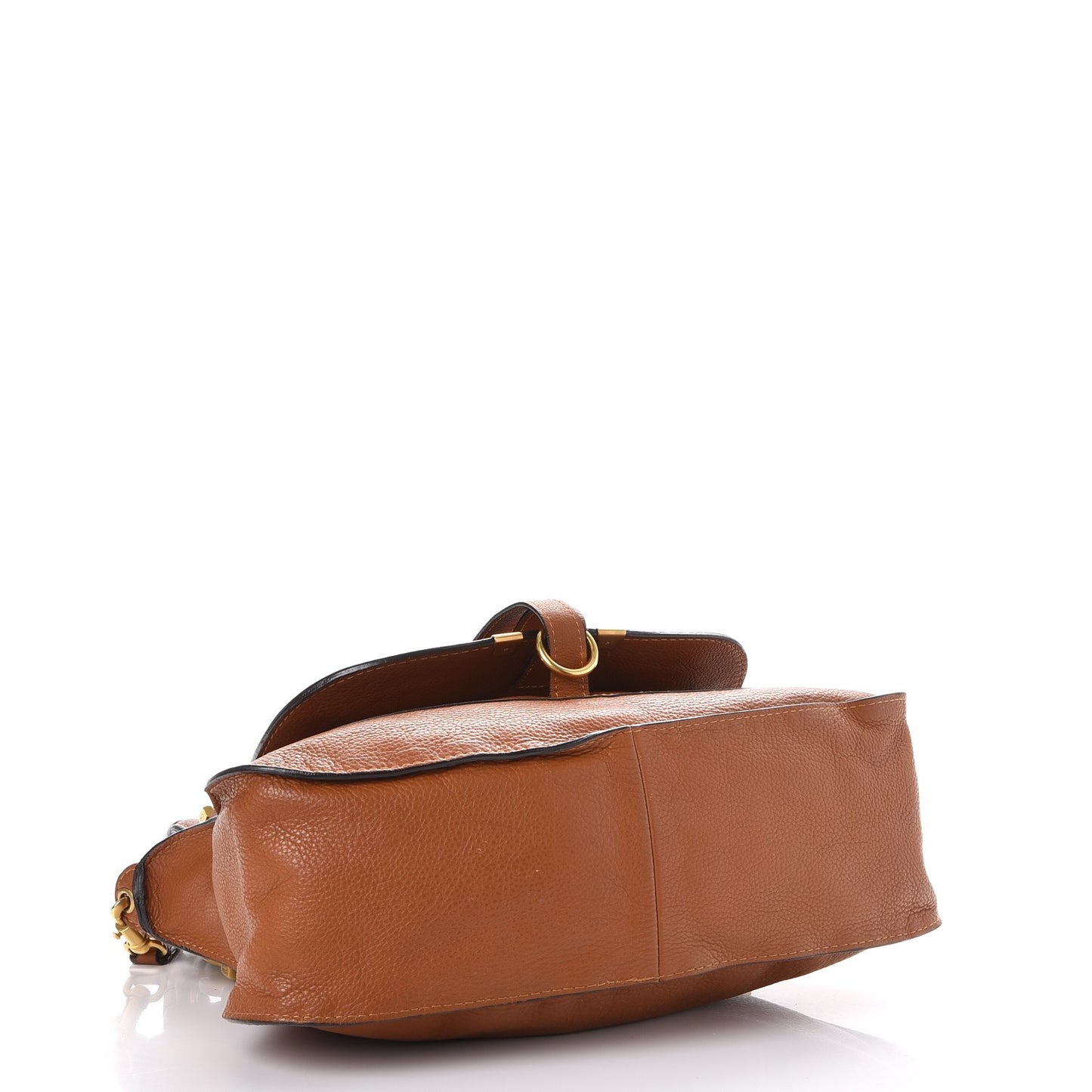 Calfskin Medium Marcie Satchel Tan