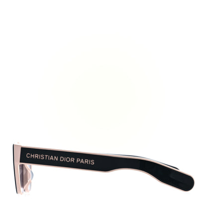Christian Dior Acetate Inside Out 2 Sunglasses Black Pink 2 of 7
