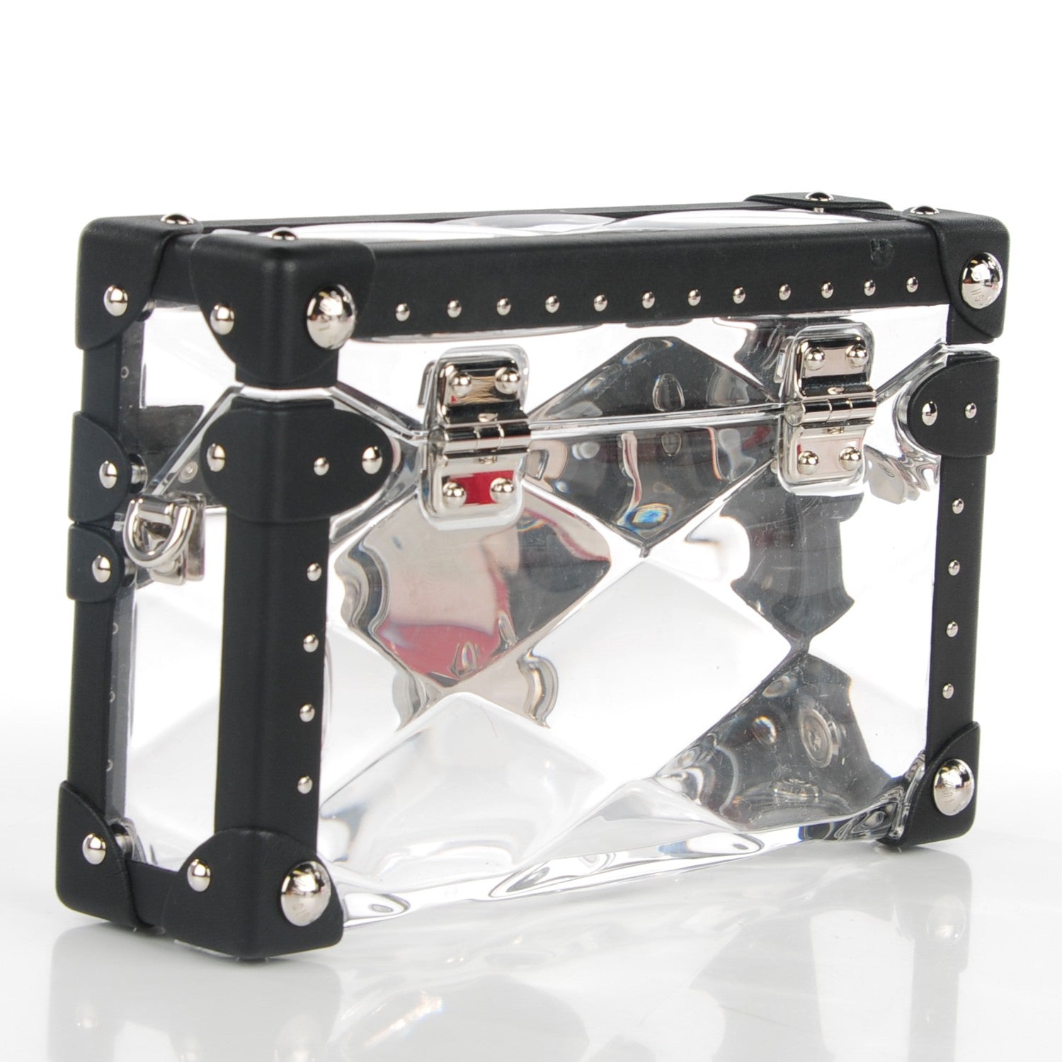 Louis Vuitton Transparent Plexiglass Petite Malle Stellaire Black 3 of 7