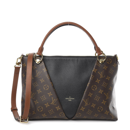 Louis Vuitton Monogram V Tote MM Black 1 of 11