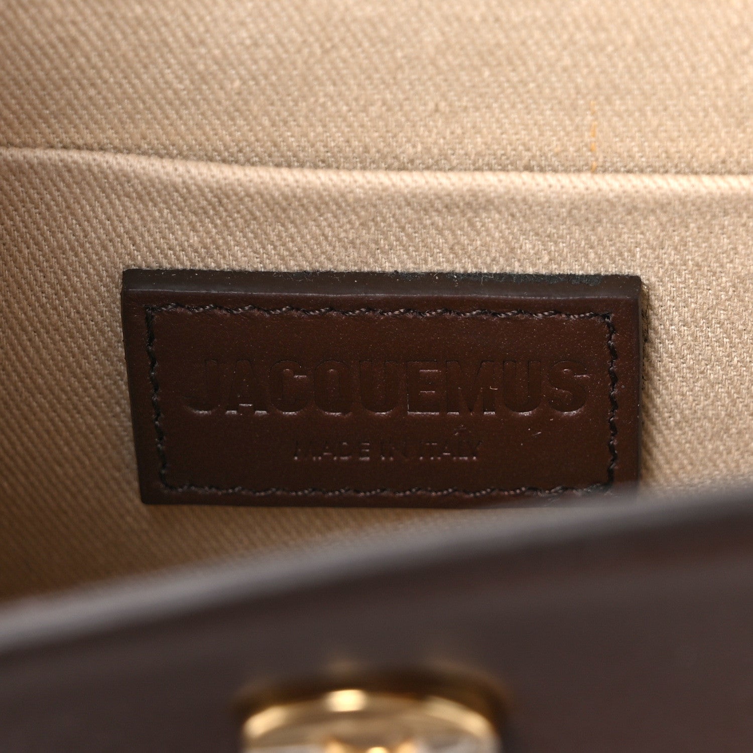 Jacquemus Smooth Calfskin Le Chiquito Moyen Brown 6 of 11