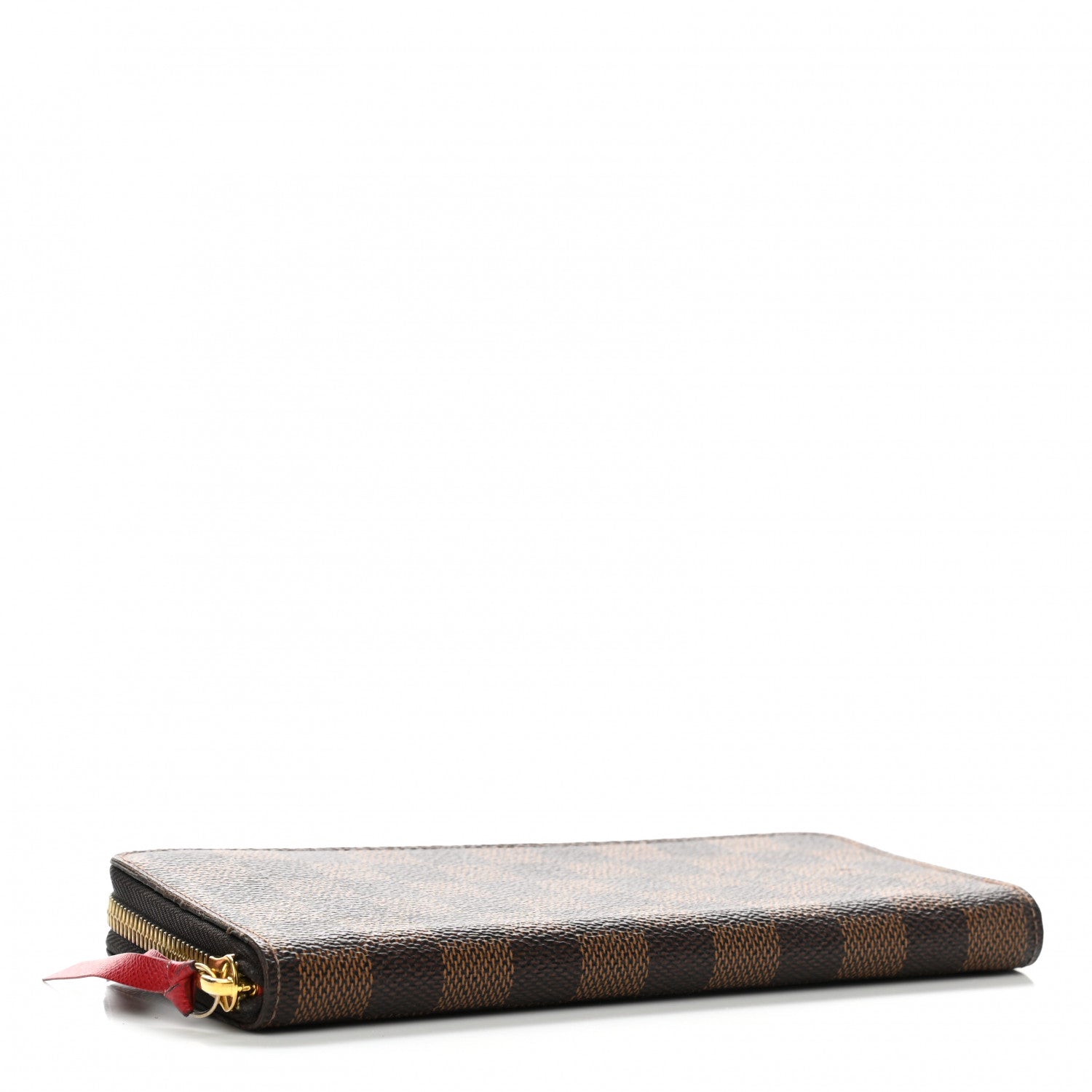 Louis Vuitton Damier Ebene Clemence Wallet Cherry 4 of 8