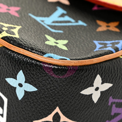 Louis Vuitton Monogram Multicolor Sologne Black 22 of 29