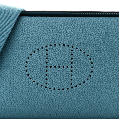 Hermes Togo Videpoches New Blue Jean 8 of 10