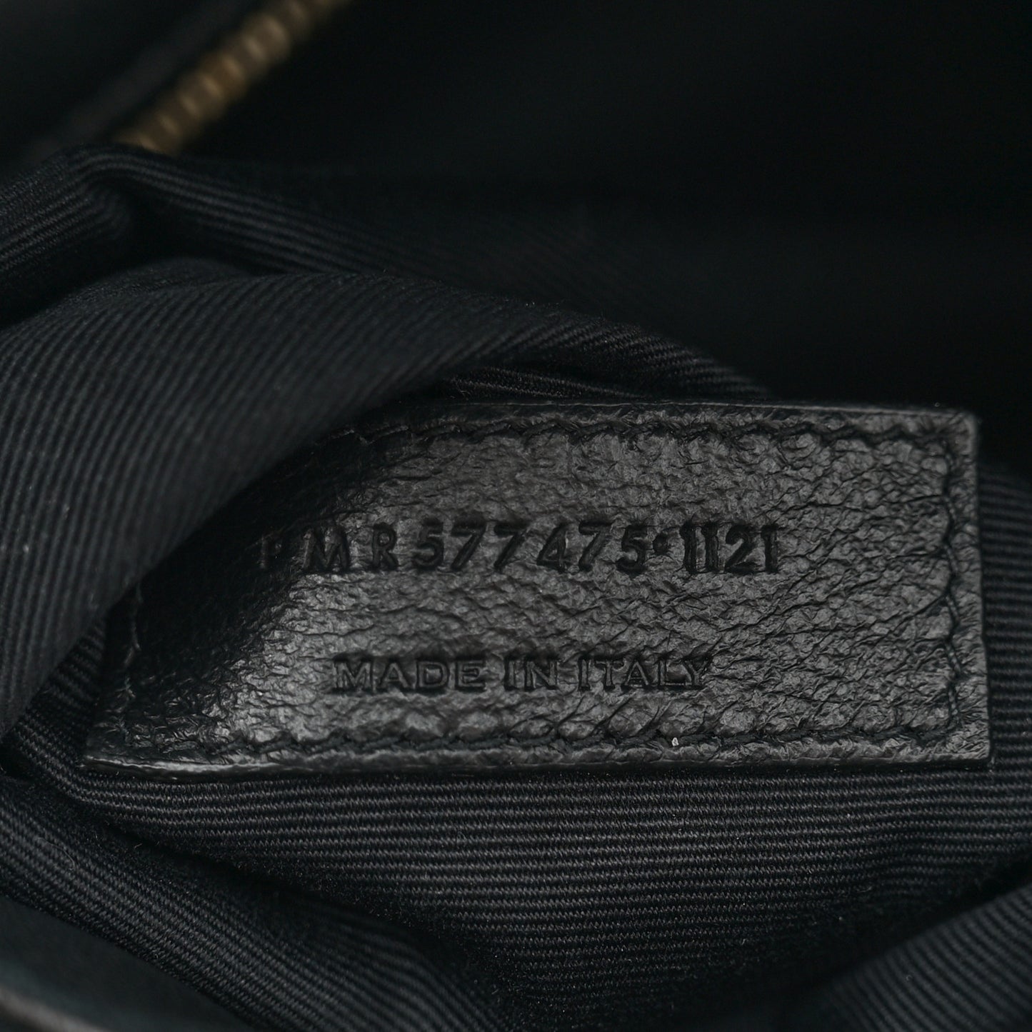 Lambskin Quilted Medium Loulou Puffer Monogram Chain Satchel Black