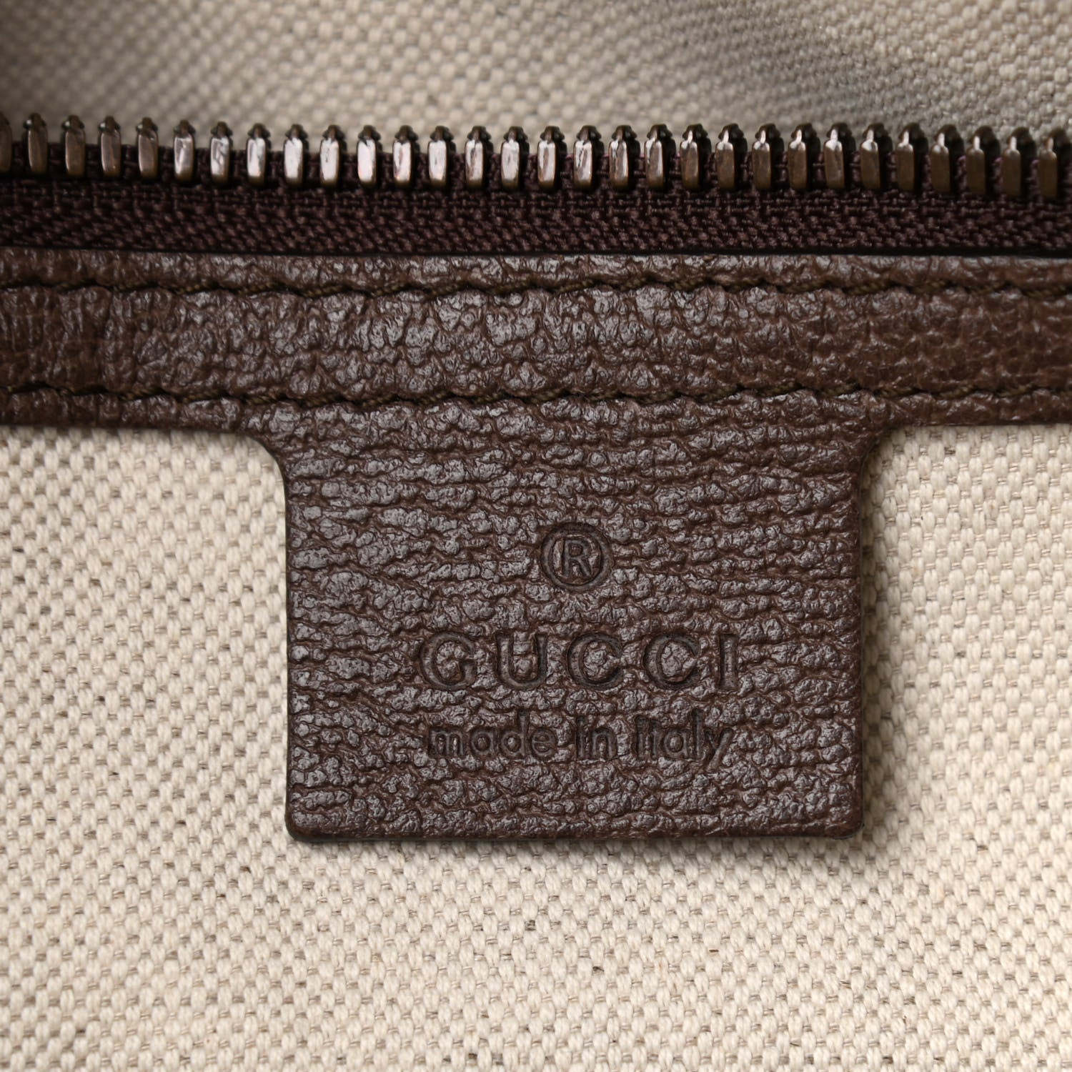 Gucci Soft GG Supreme Monogram Web Neo Vintage Duffle Bag Beige New Acero Crop 6 of 11