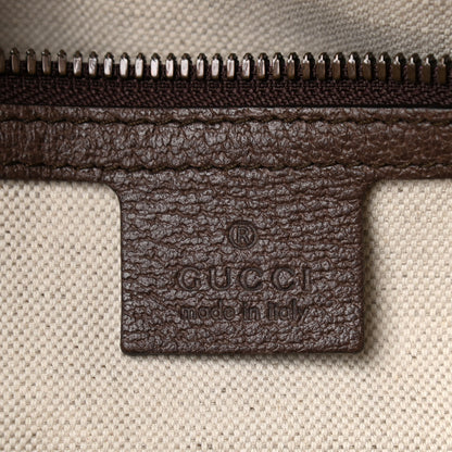 Gucci Soft GG Supreme Monogram Web Neo Vintage Duffle Bag Beige New Acero Crop 6 of 11