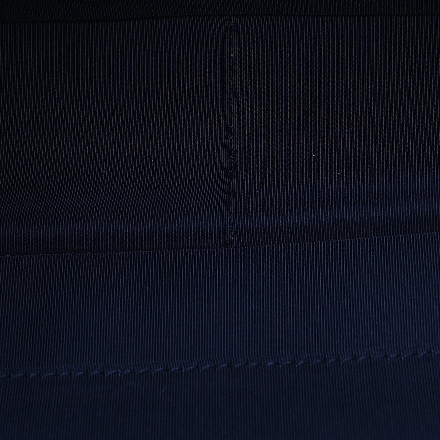 Metallized Calfskin Quilted XXL Travel Flap Bag Navy