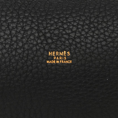 Hermes Taurillon Clemence Market 28 Black 6 of 9
