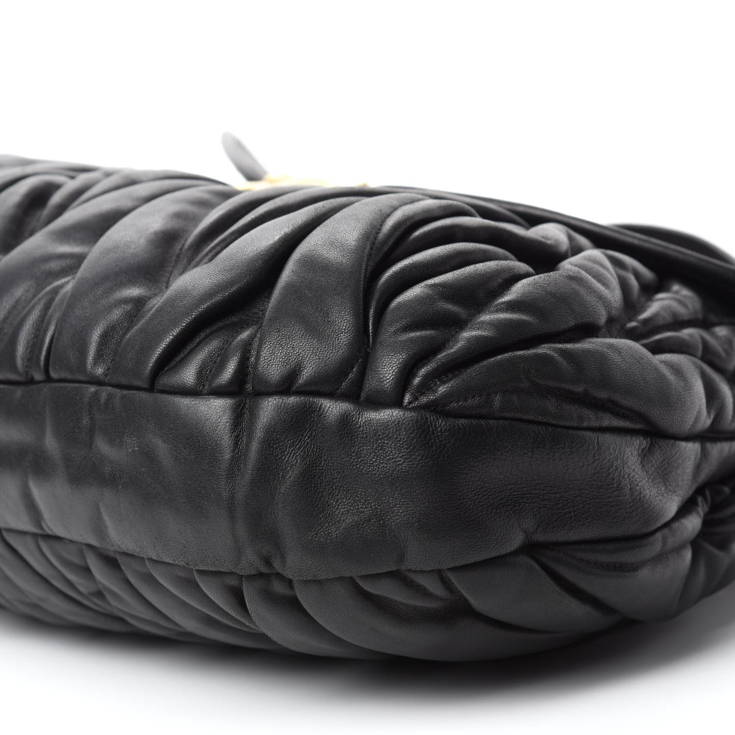 Nappa Matelasse Coffer Hobo Black