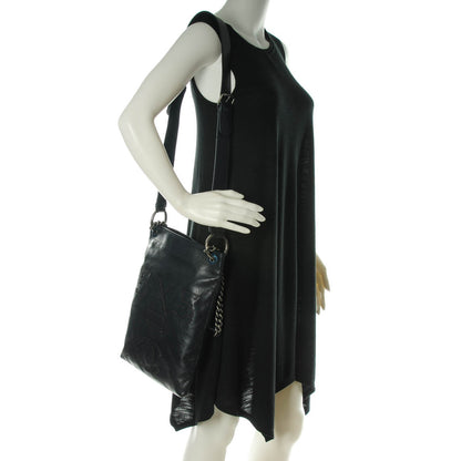 Chanel Calfskin Oser Sans Poser Messenger Dark Navy 2 of 8