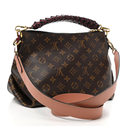 Louis Vuitton Monogram Beaubourg Hobo Mini Bordeaux Red Peach Safran Blue Jean Blue 3 of 10
