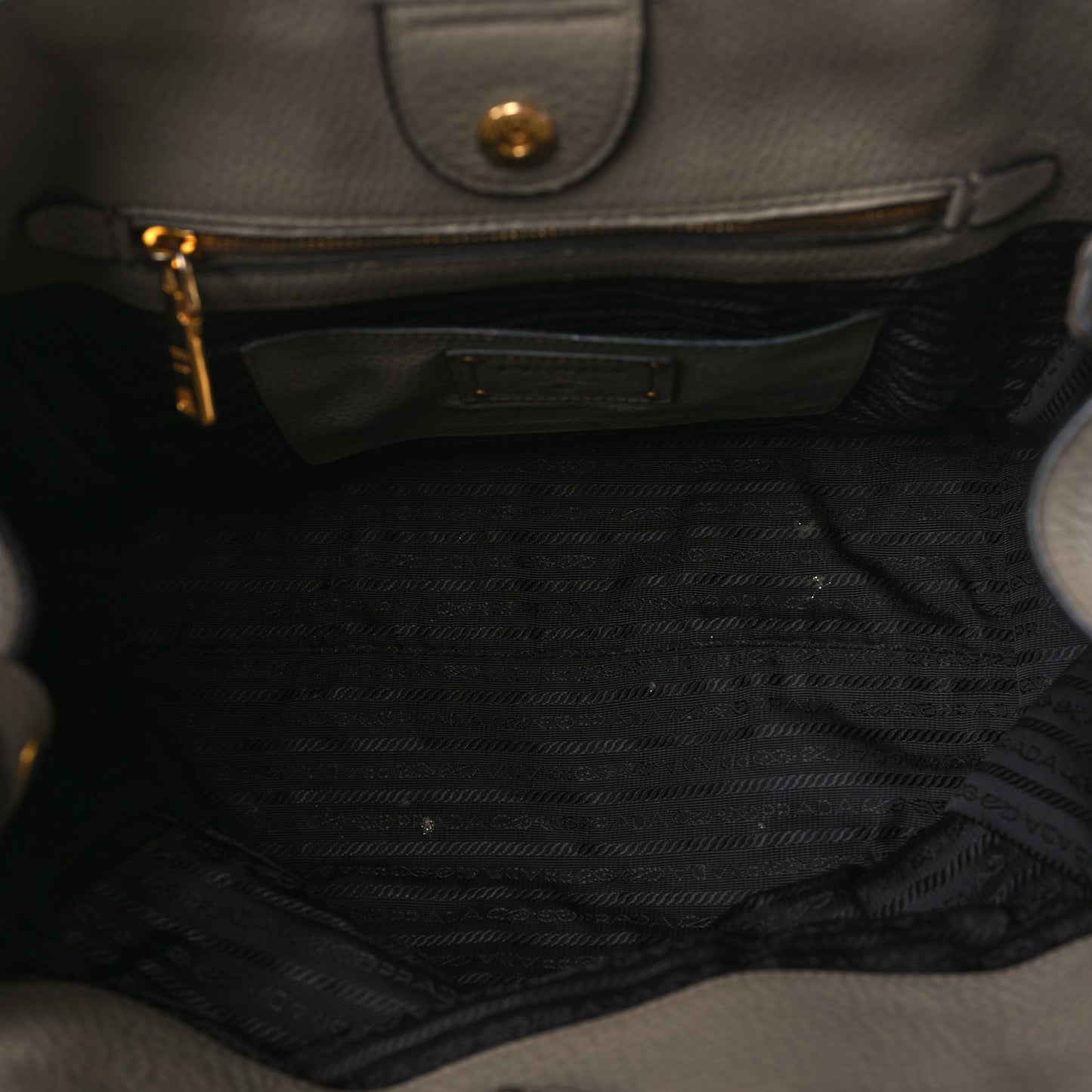 Vitello Daino Shopping Tote Argilla
