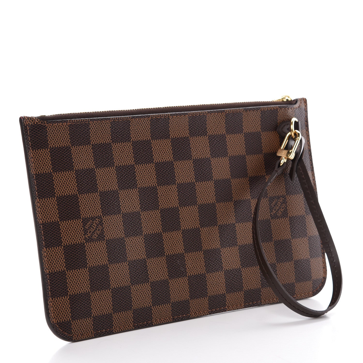 Louis Vuitton Damier Ebene Neverfull MM GM Pochette 3 of 8