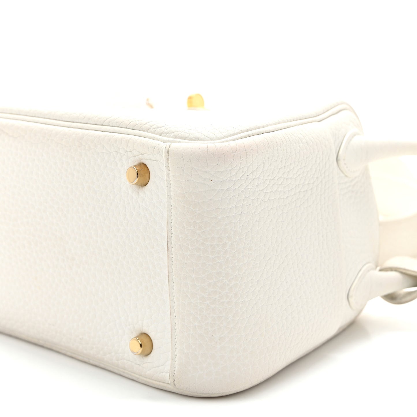 Taurillon Clemence Mini Lindy 20 New White