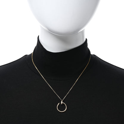 Cartier 18K Yellow Gold Diamond Juste Un Clou Pendant Necklace 2 of 5