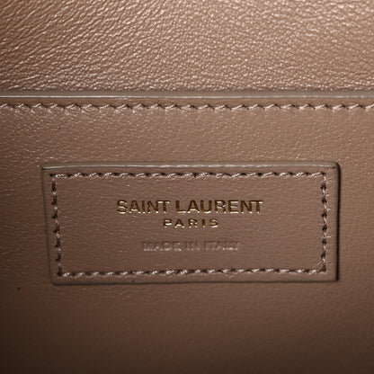 Saint Laurent Smooth Calfskin Manhattan Shoulder Bag Dusty Grey 6 of 11