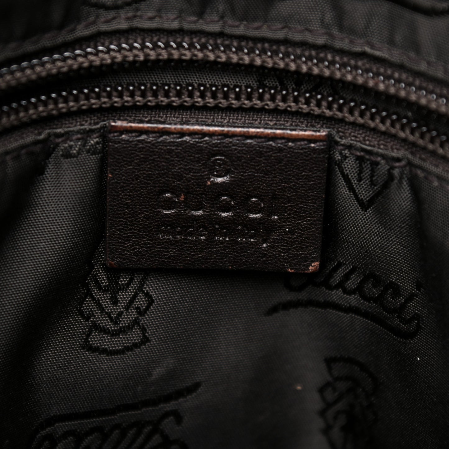 Guccissima Small Flap Messenger Bag Brown