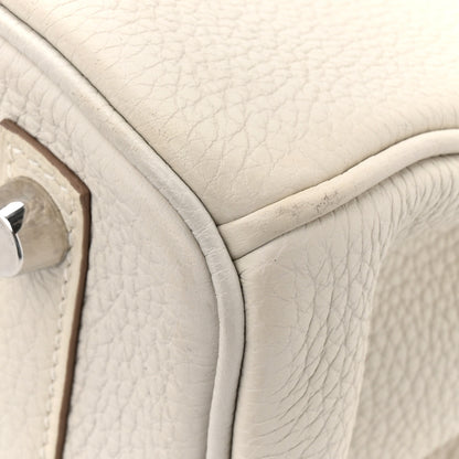 Hermes Togo Birkin 25 Gris Pale 11 of 12