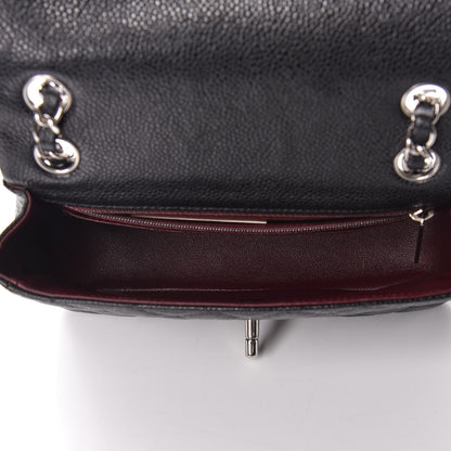 Chanel Caviar Quilted Mini Rectangular Flap Black 8 of 12