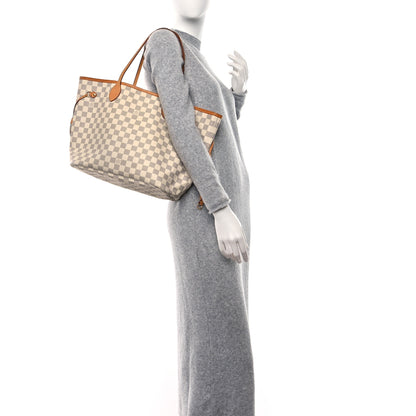 Louis Vuitton Damier Azur Neo Neverfull MM 2 of 9