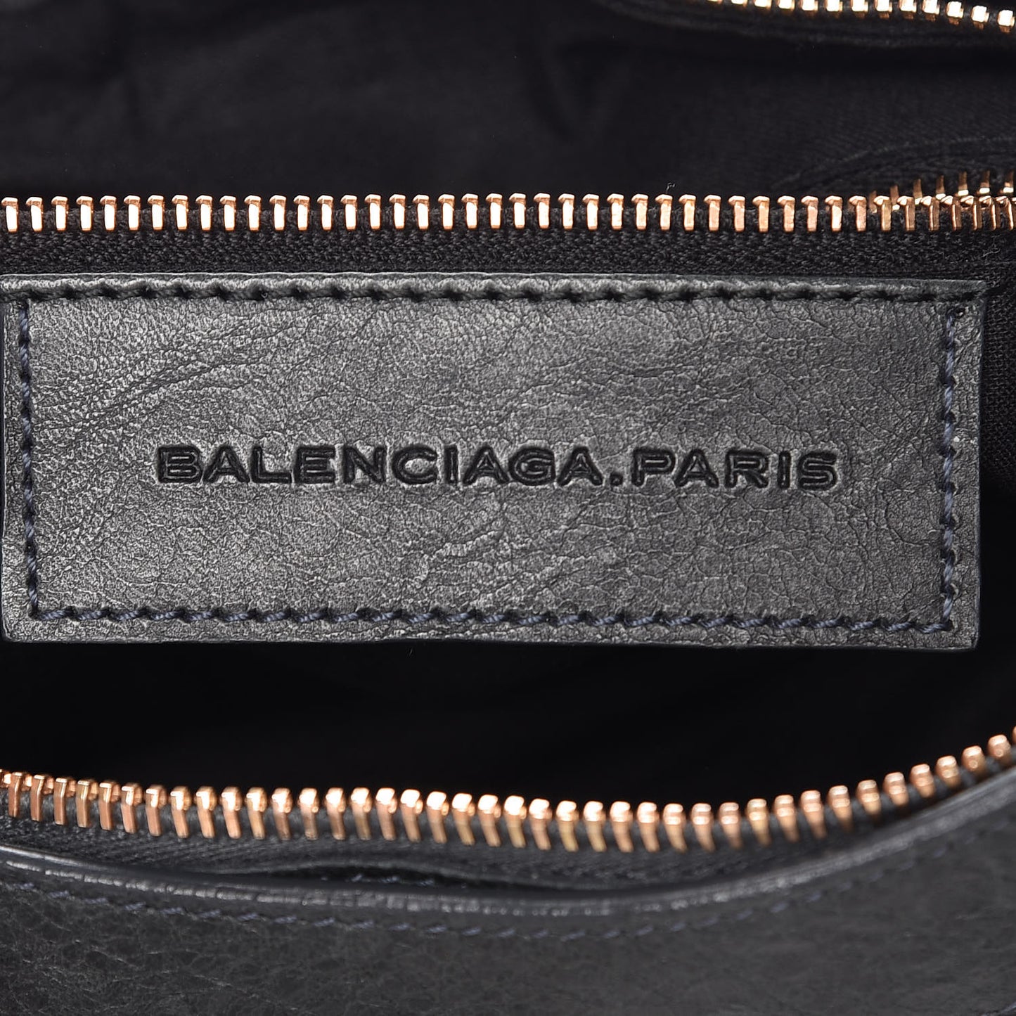 Agneau Giant 12 Rose Gold Hardware First Anthracite