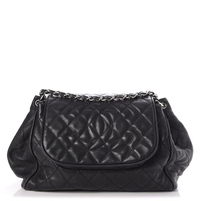 Chanel Caviar Quilted Timeless Accordion Flap Black 1 of 12