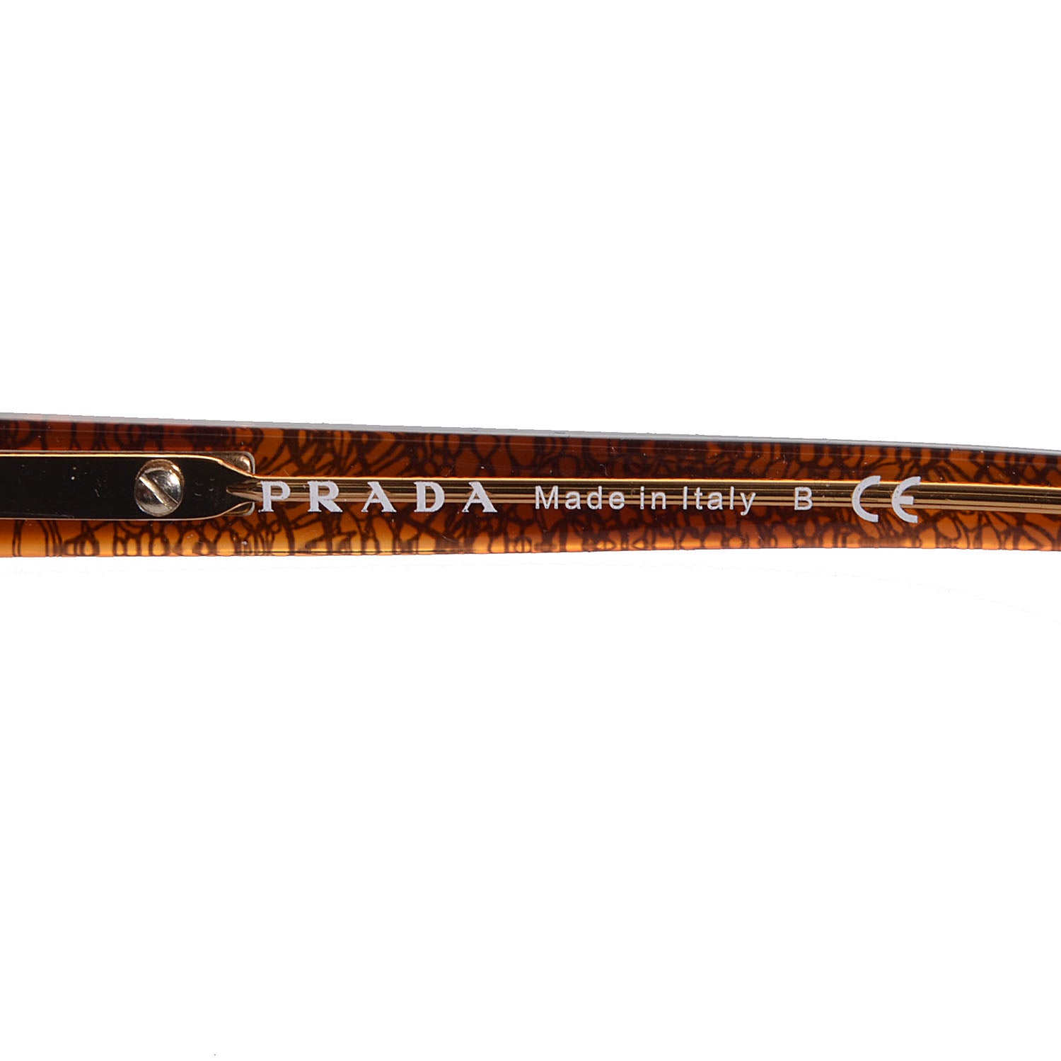 Prada Lace Sunglasses SPR 04N Havana 4 of 6