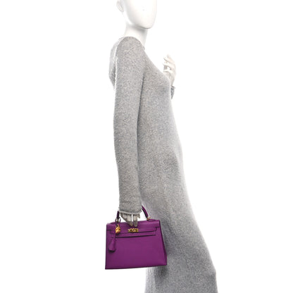 Hermes Epsom Kelly Sellier 25 Anemone 2 of 10